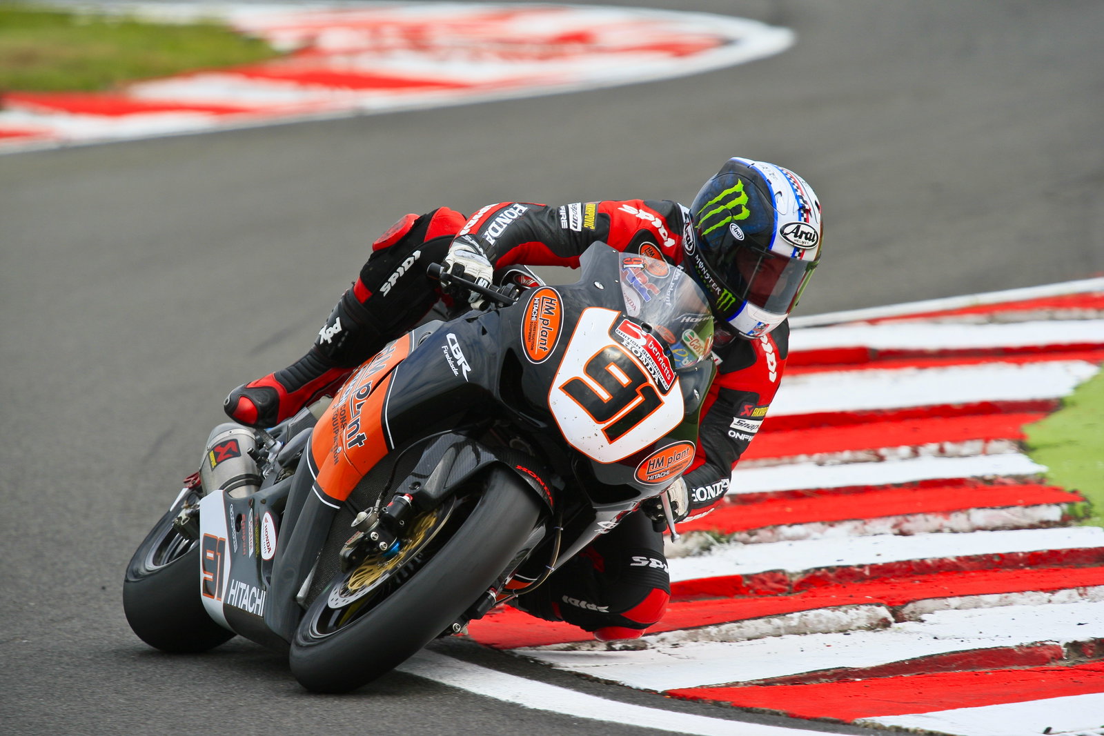 91. Leon Haslam HM Plant Honda, Honda CBR1000RR Fireblade