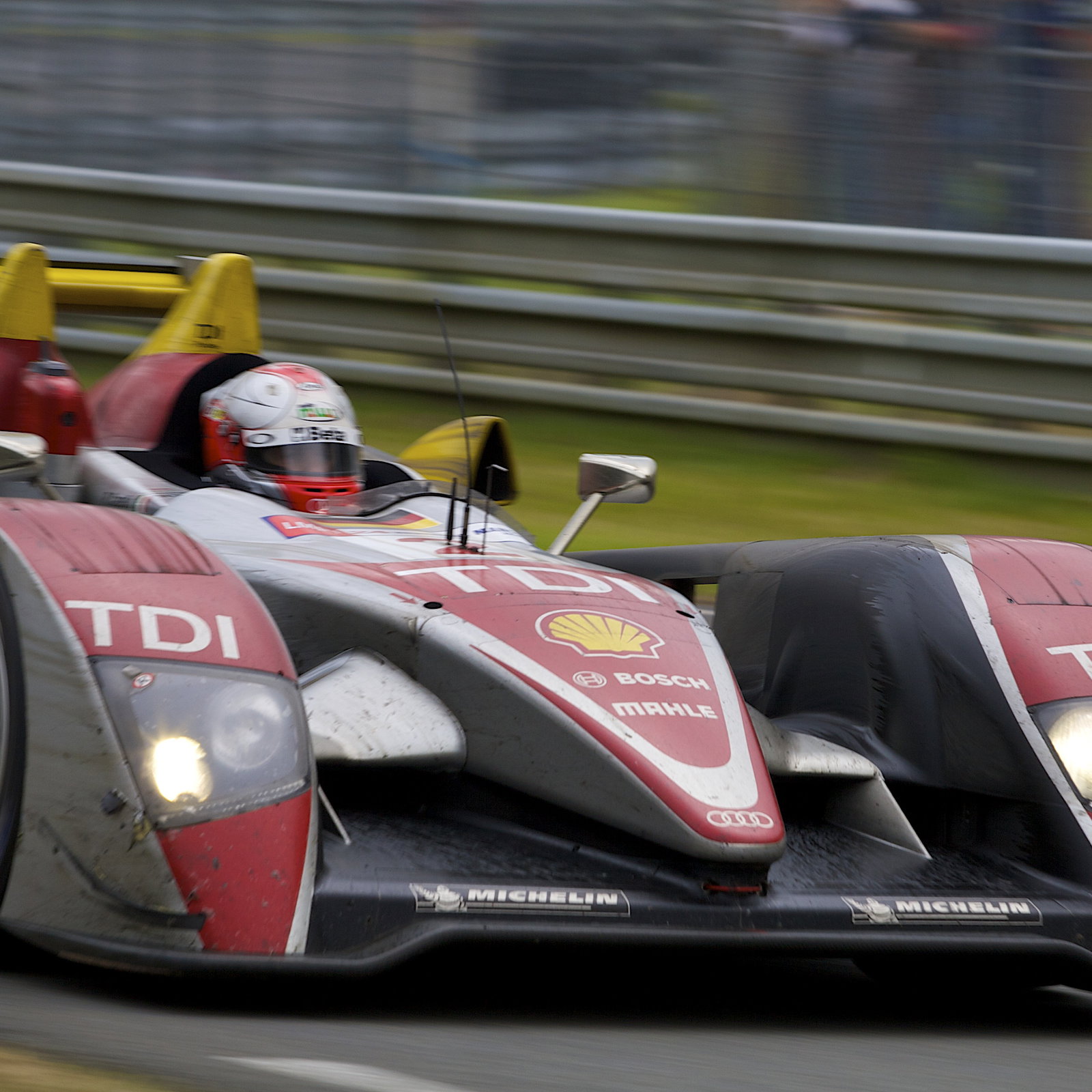 Capello, McNish, Kristensen Audi Sport North America Audi R10 TDi
