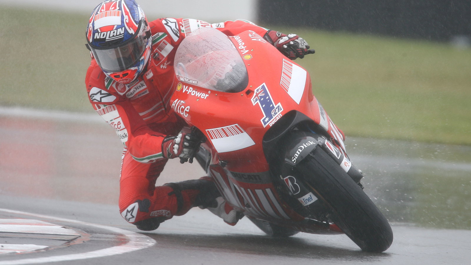 Stoner, British MotoGP 2008