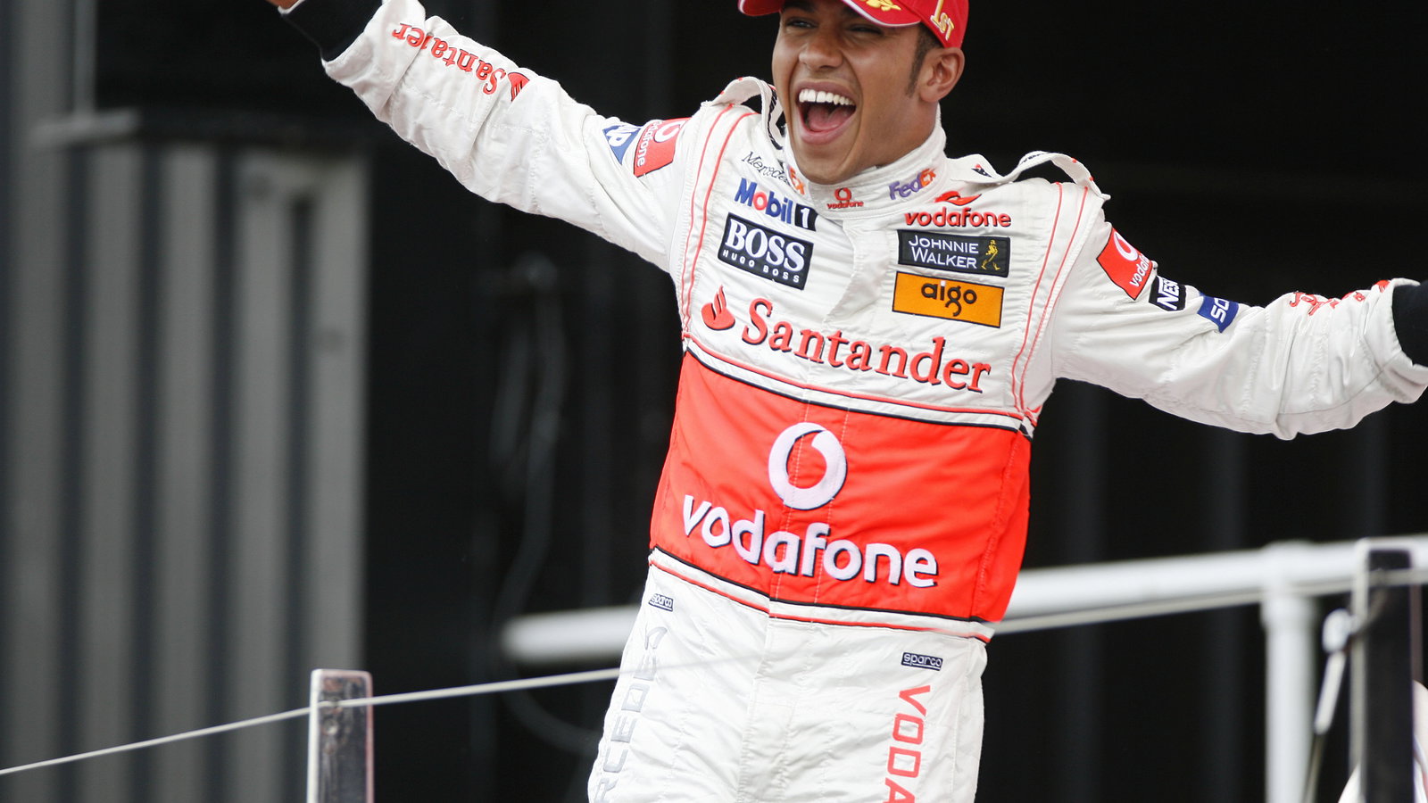 Lewis Hamilton (GBR) McLaren MP4-23, British F1, Silverstone, 4-6th, July, 2008