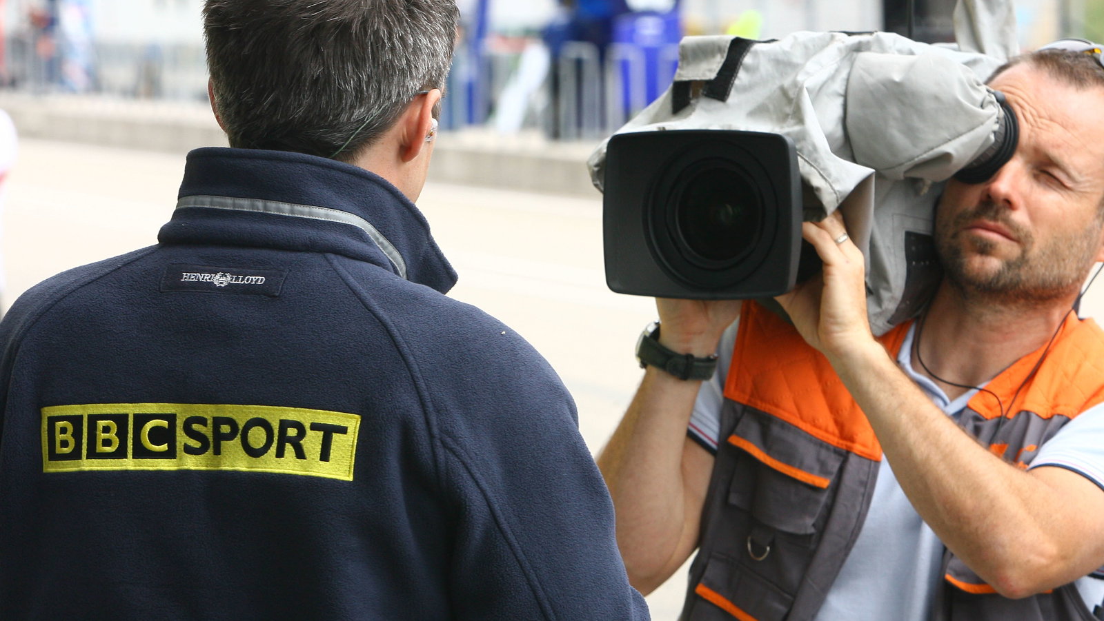 BBC camera, German MotoGP 2008