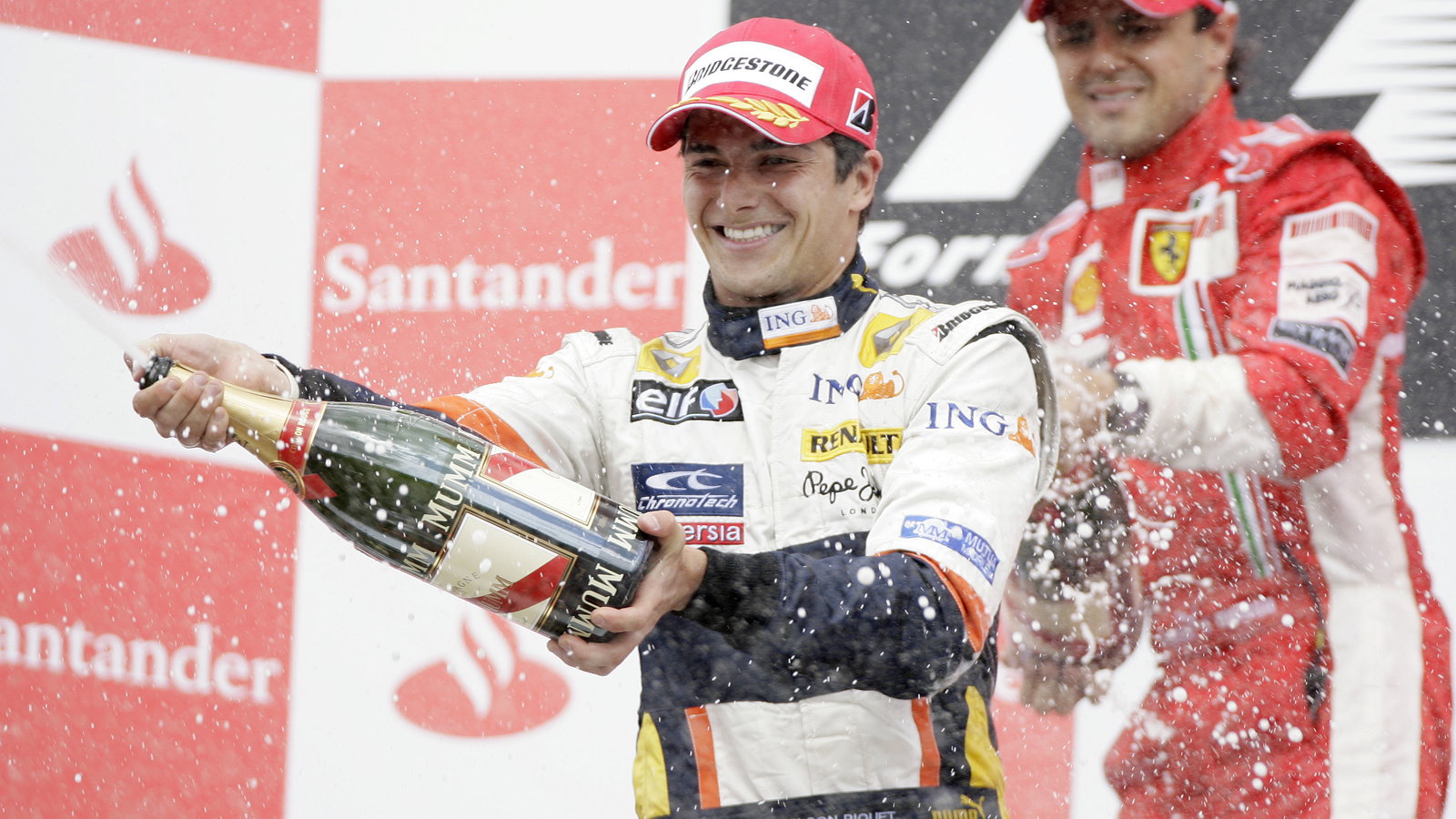 Nelson Piquet (BRA) Renault R28, German F1 Grand Prix, Hockenheim, 18th-20th, July, 2008