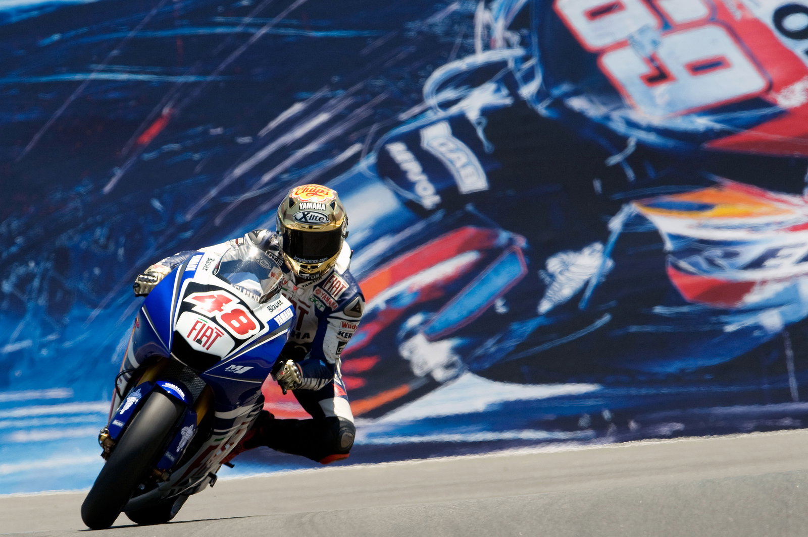 Lorenzo, USA MotoGP 2008