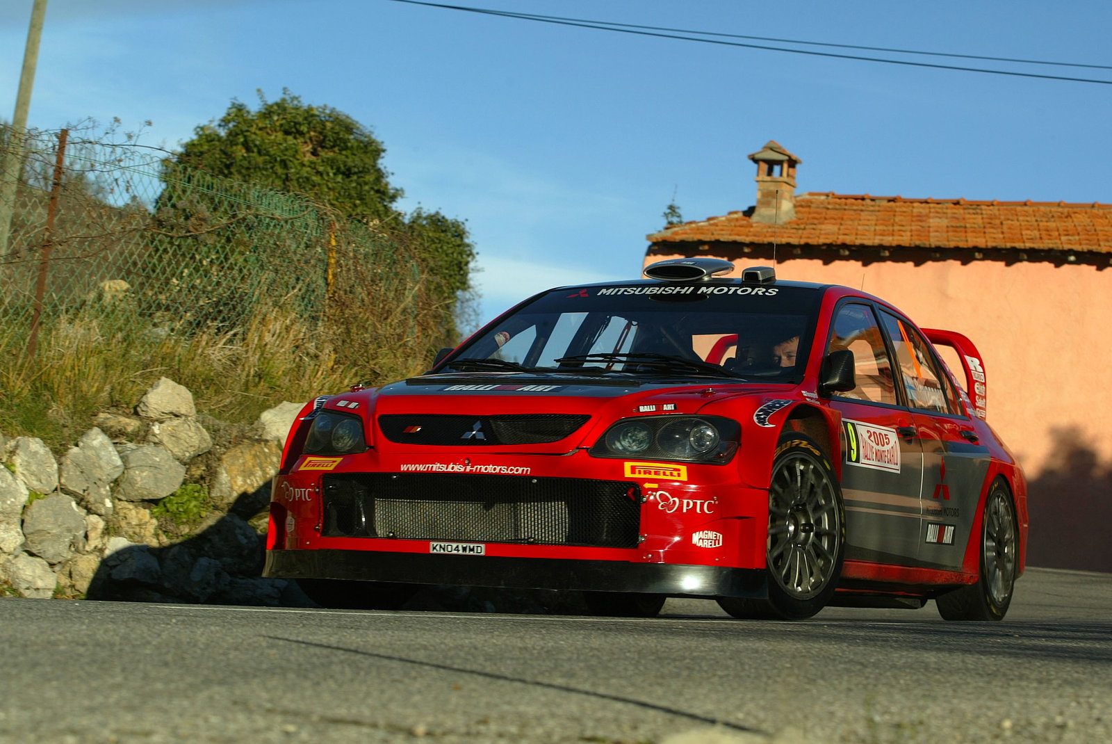 Harri Rovanpera / Risto Pietilainen - Mitsubishi Lancer WR05