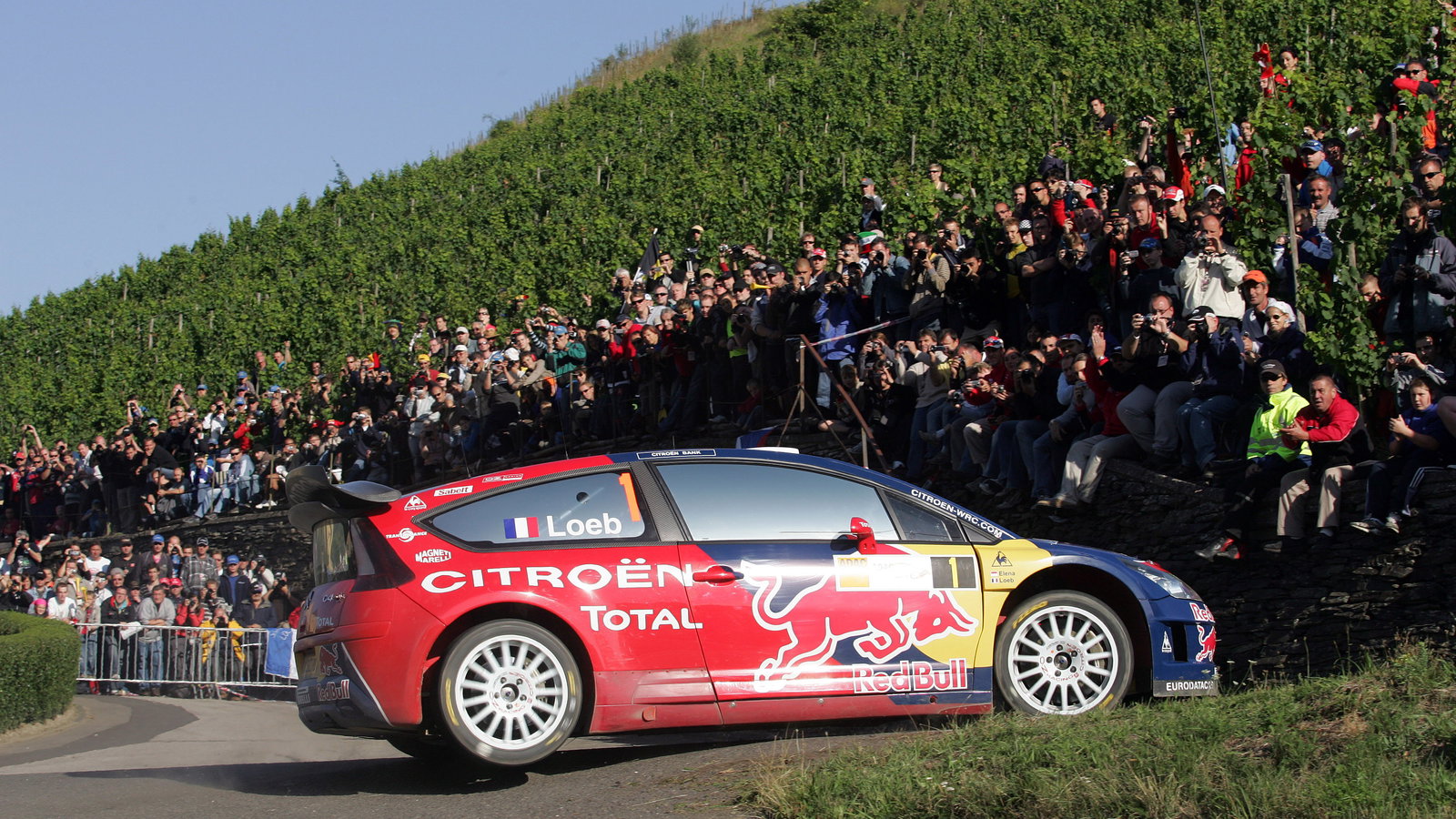 Sebatien Loeb(FRA) Daniel Elena(MC) Citroen C4, Citroen Total WRT