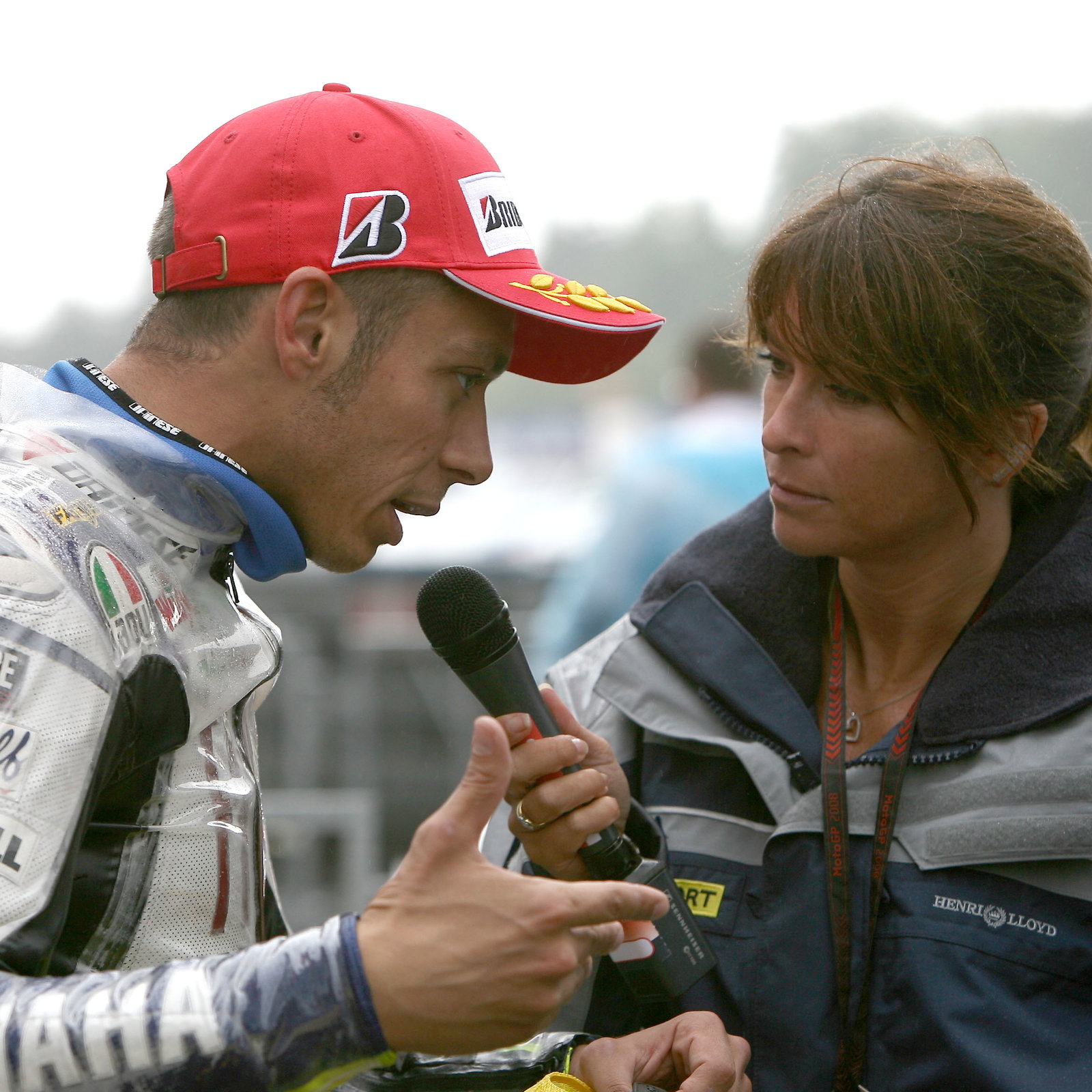 Rossi, Suzy Perry, Czech MotoGP 2008