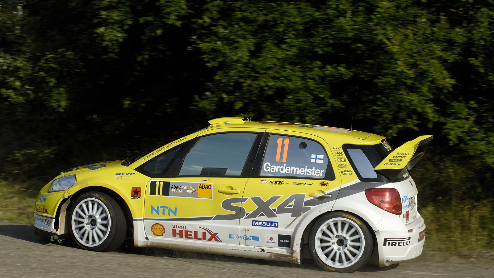 Toni Gardemeister (FIN) Tomi Tuominen (FIN), Suzuki SX4 WRC, Suzuki World Rally Team