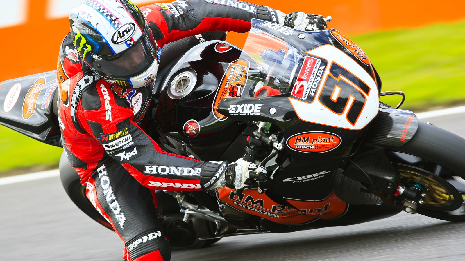 91. Leon Haslam HM Plant Honda, Honda CBR1000RR Fireblade