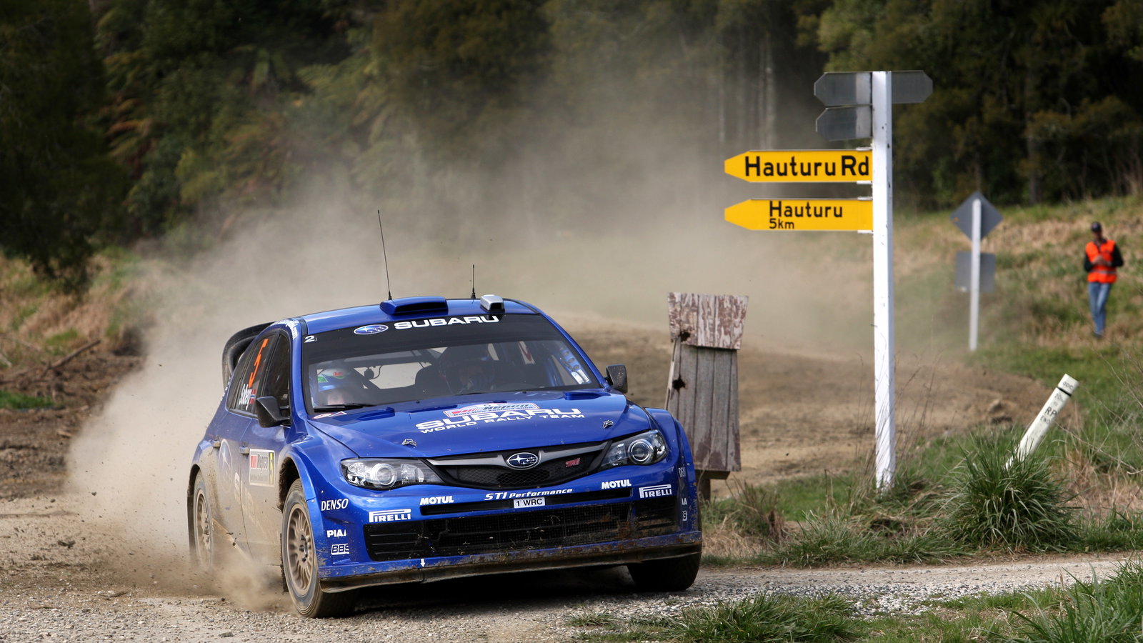 Petter Solberg (N) Philip Mills (GB) Subaru Impreza WRC 2008