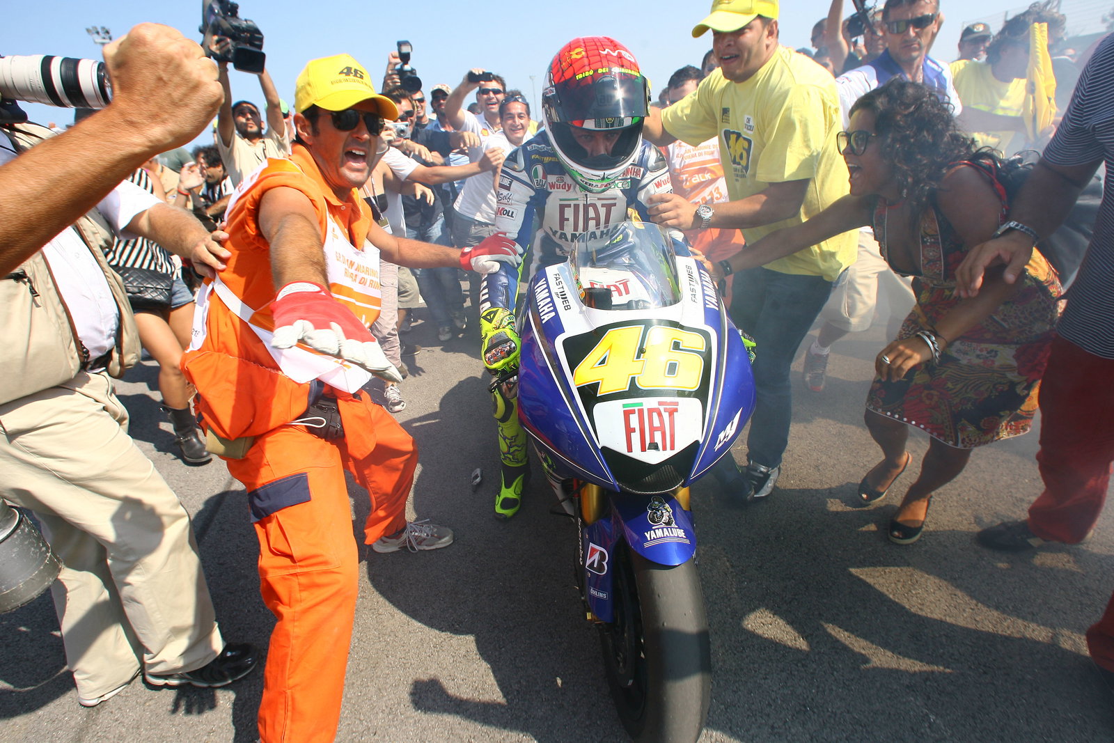 Rossi, San Marino MotoGP 2008