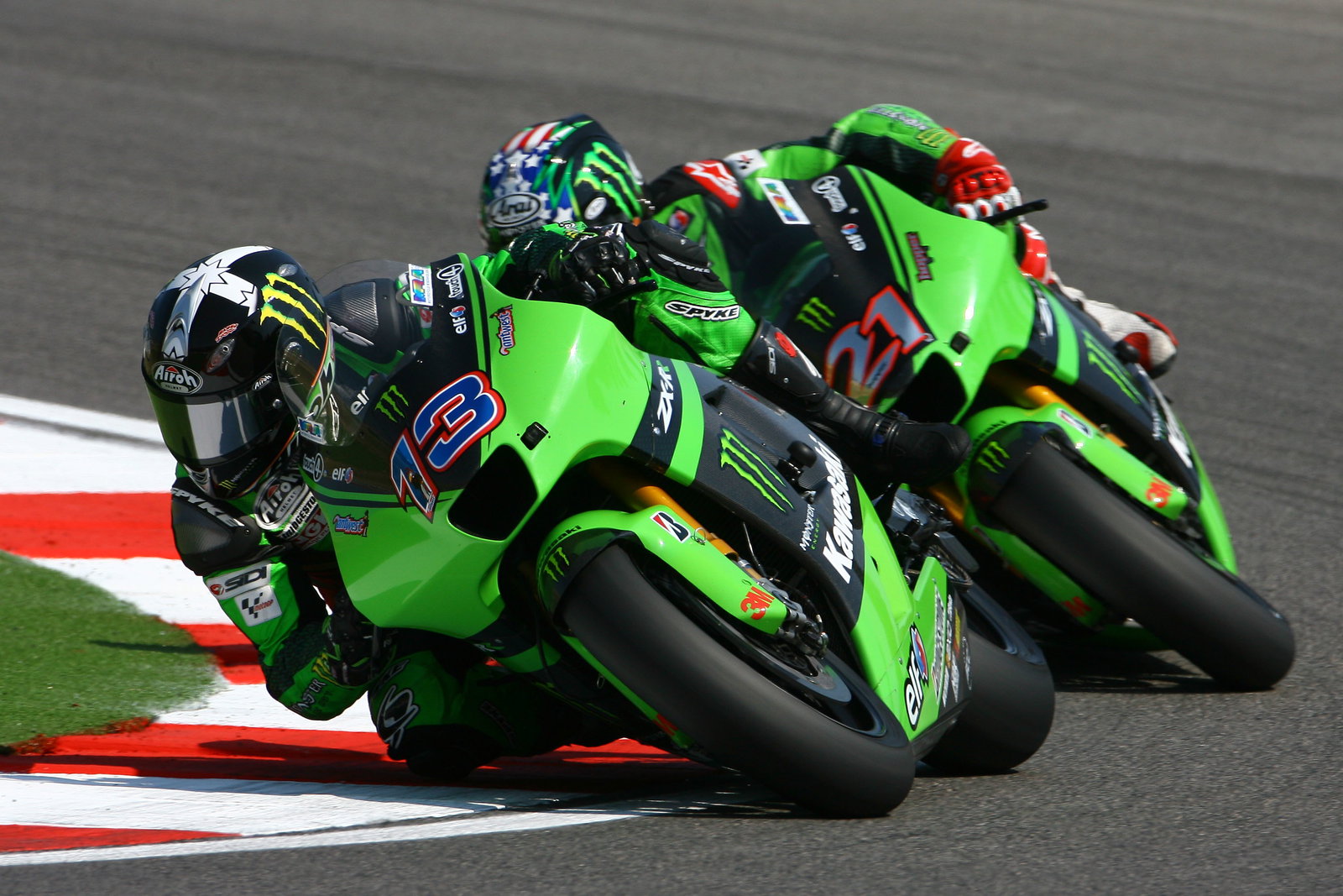 West, Hopkins, San Marino MotoGP Race 2008