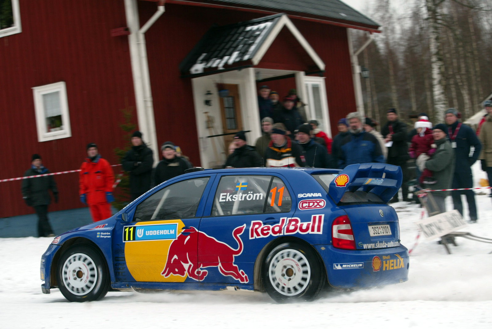 Mattias Ekstrom / Stefan Bergman - Skoda Fabia WRC