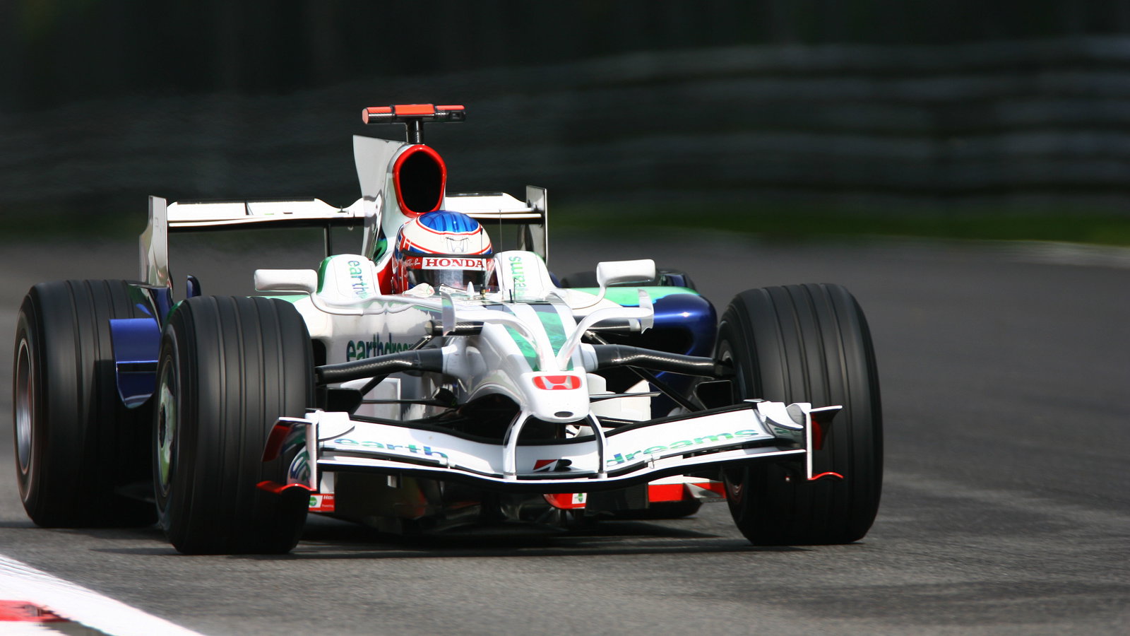 Jenson Button (GBR) Honda RA108, Italian F1 Grand Prix, Monza, 12th-14th, September, 2008