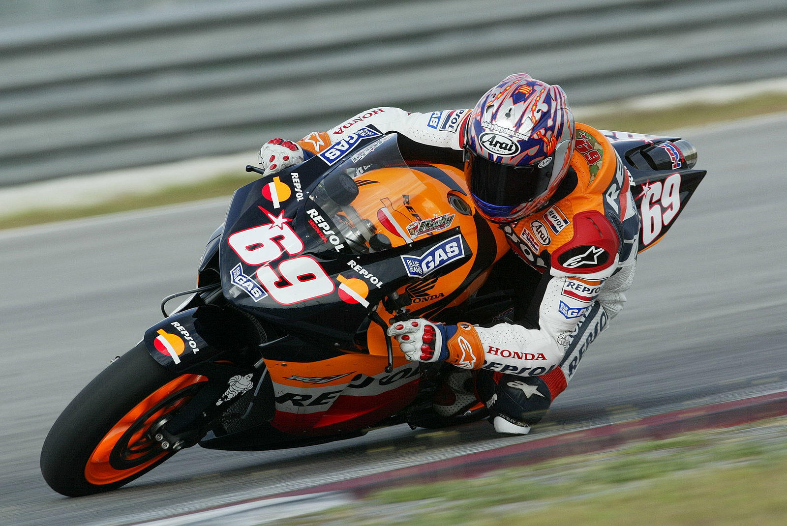 Hayden, Sepang MotoGP Test, 11-13th, February, 2005