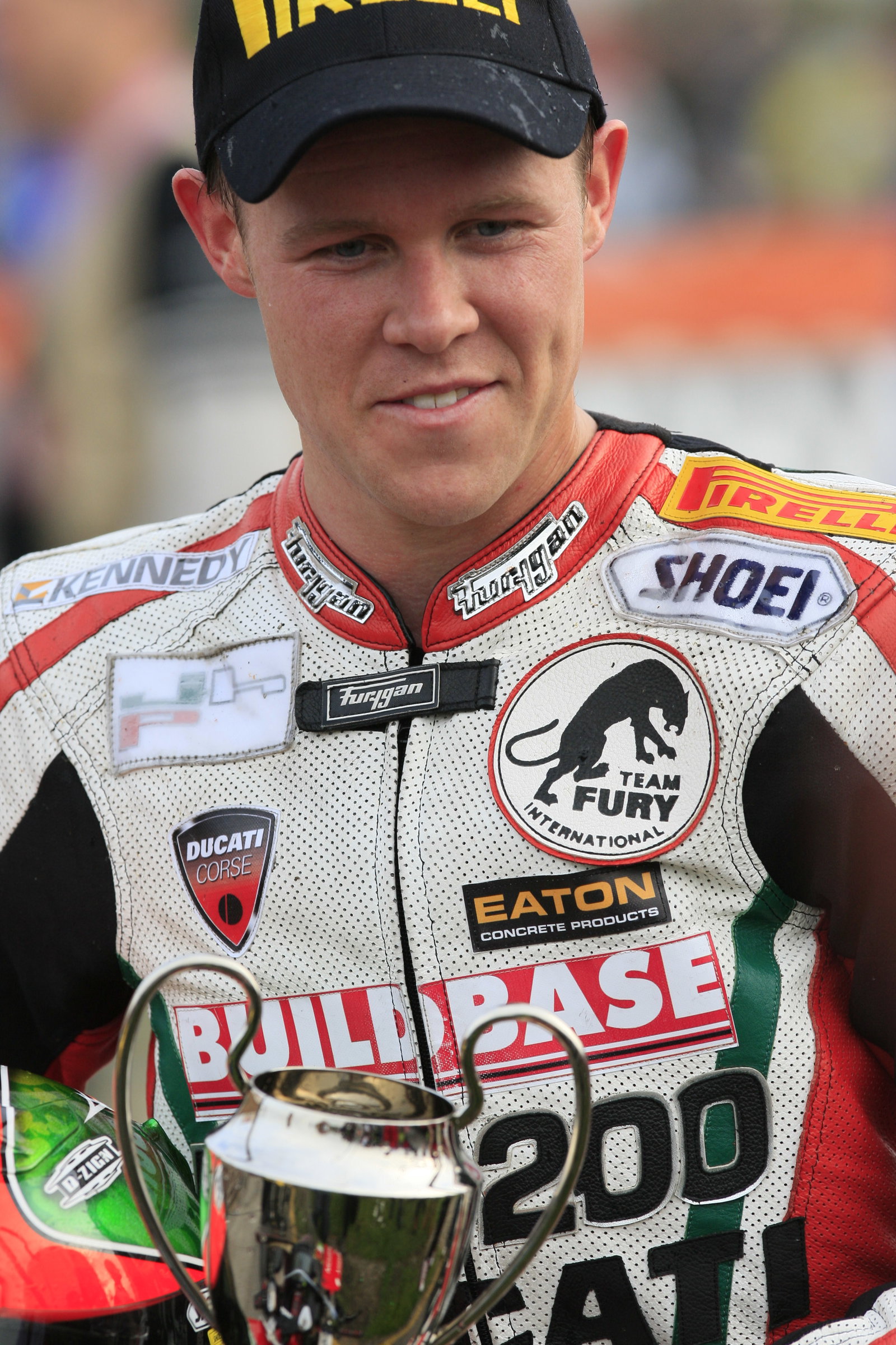 MIcheal Laverty 2008 BSB superbike cup champion
