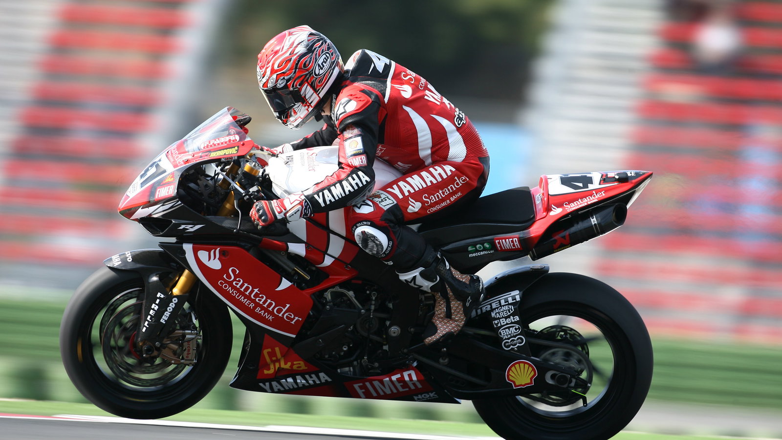 Haga, Vallelunga WSBK 2008