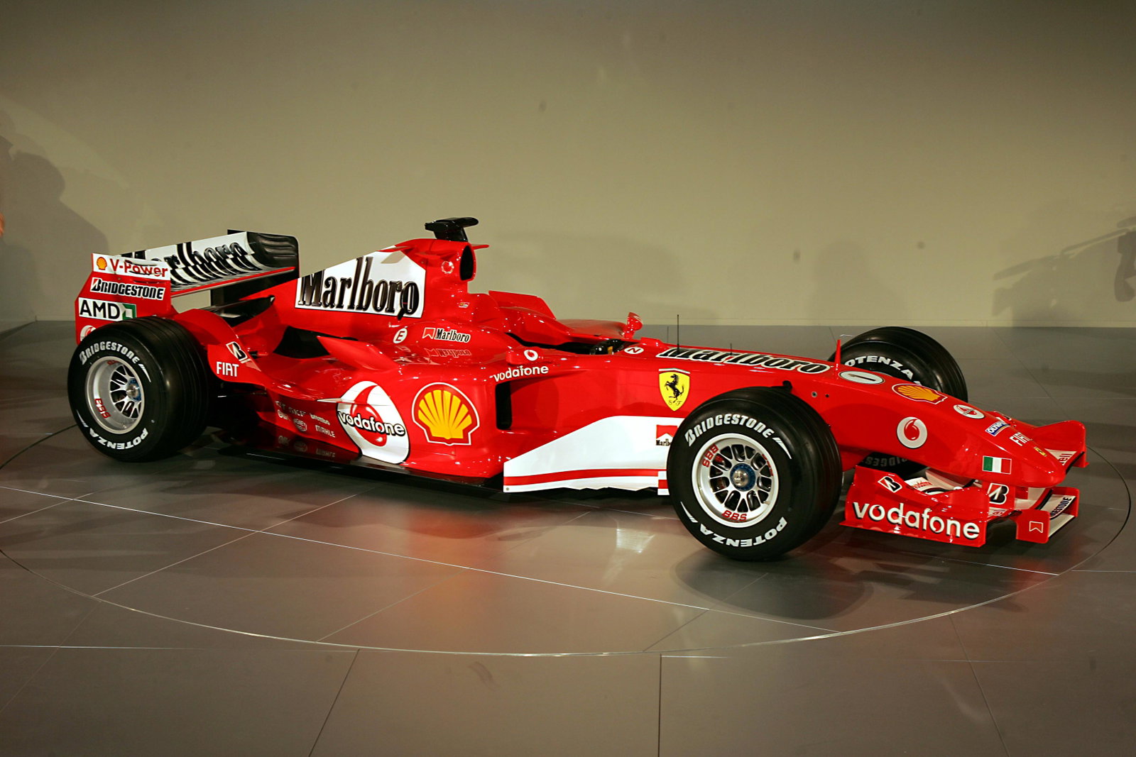 Ferrari launch: F2005 technical specifications. |