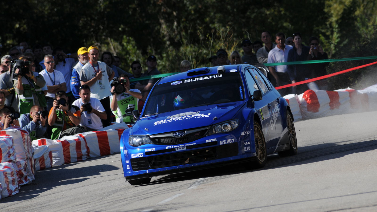 Petter Solberg (NOR) Philip Mills (GBR), Subaru Impreza WRC 2008, Subaru World Rally Team