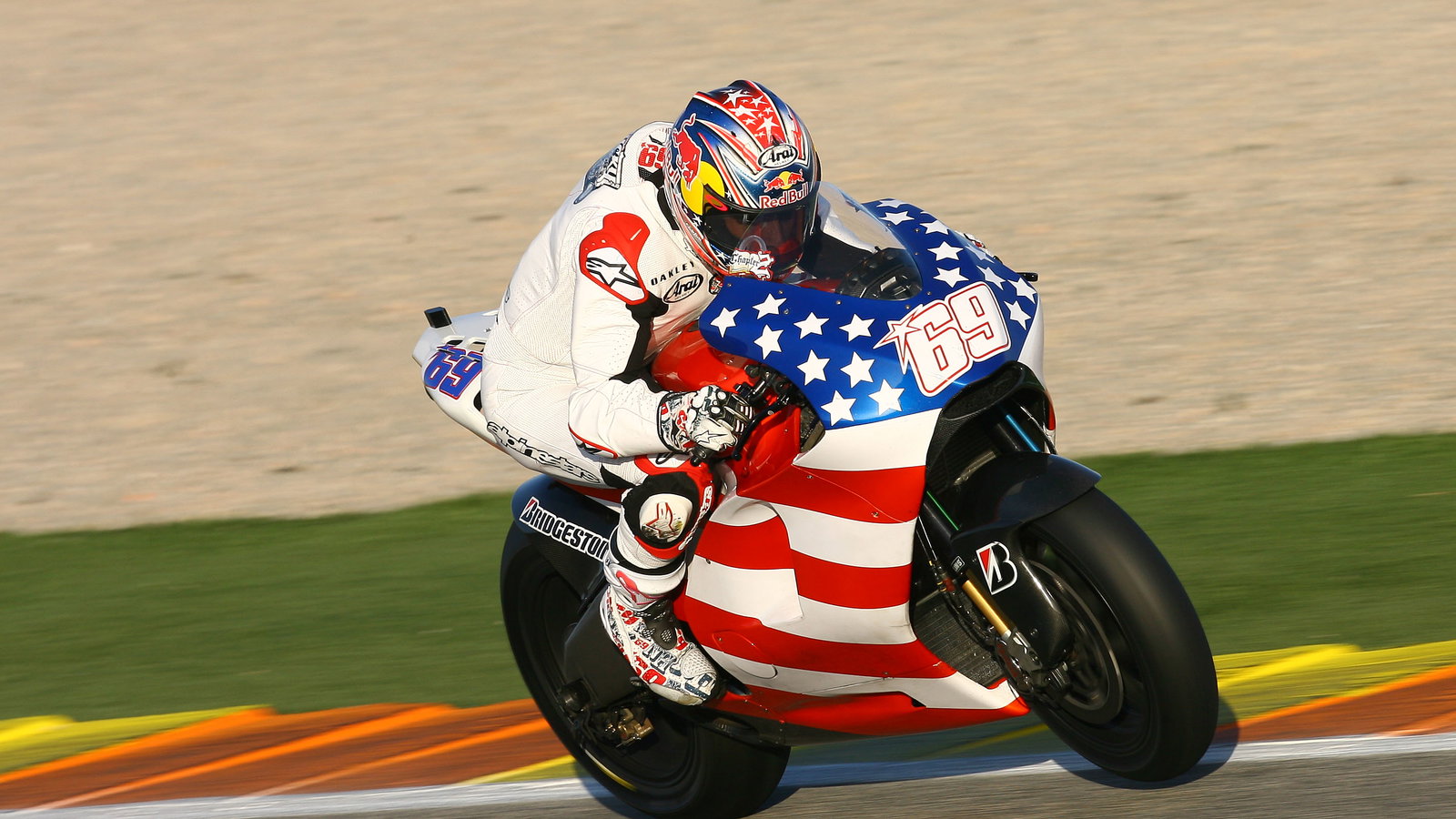 Hayden, Valencia MotoGP Tests 2008