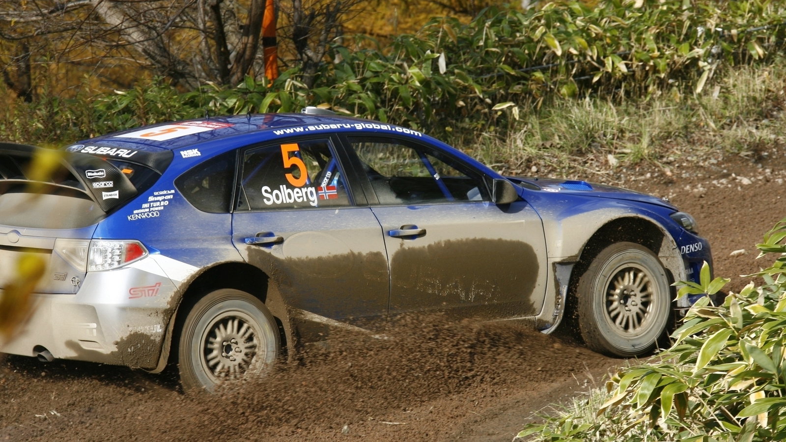 Petter Solberg (N) Philip Mills (GB) Subaru impreza WRC 2008