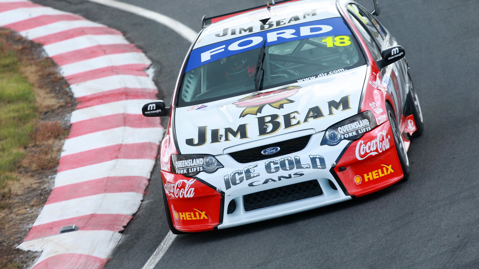 Will Davison, (aust), Jim Beam DJR Ford
Falken Tasmania Challenge
Rd 13 V8 Supercars
Symmon