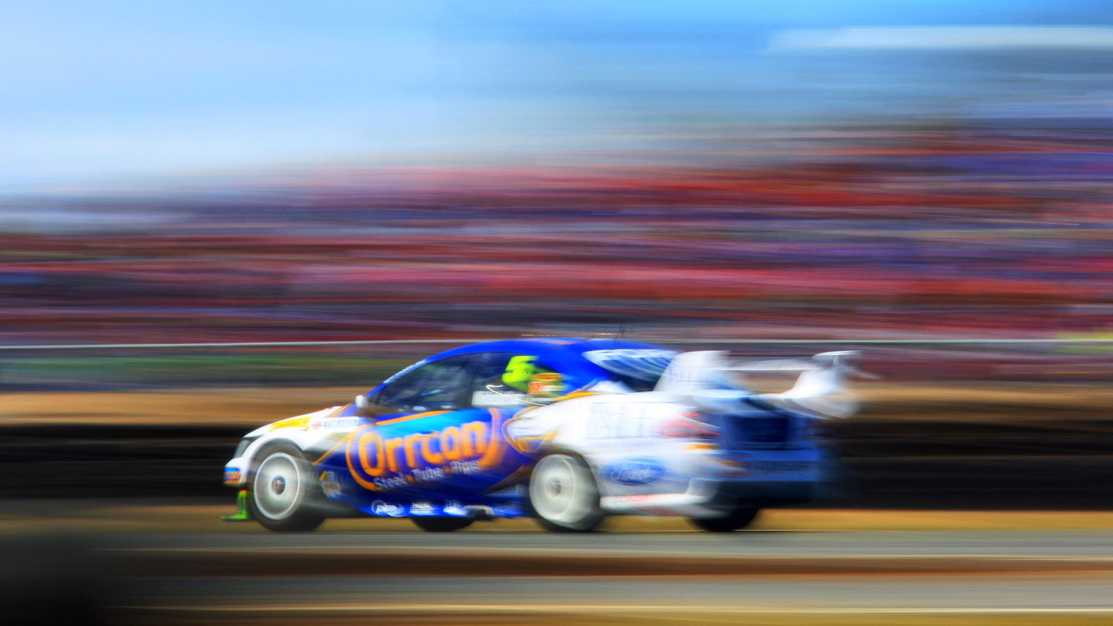 Mark Winterbottom, (Aust) Orrcon FPR Ford
Falken Tasmania Challenge
Rd 13 V8 Supercars
Symmon