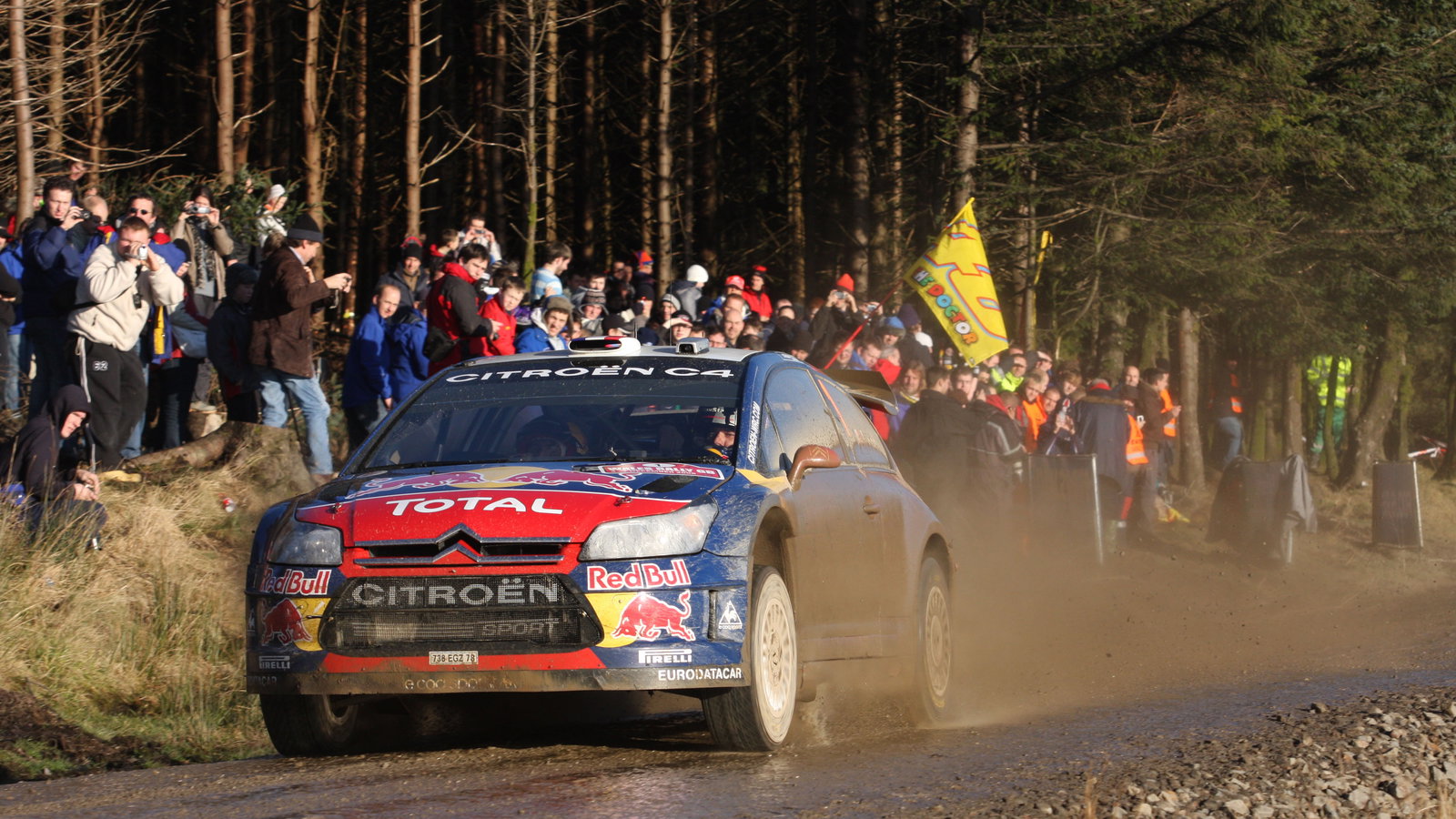 Sebastien Loeb (FRA) Daniel Elena (MON), Citroën C4, Citroën Total World Rally Team