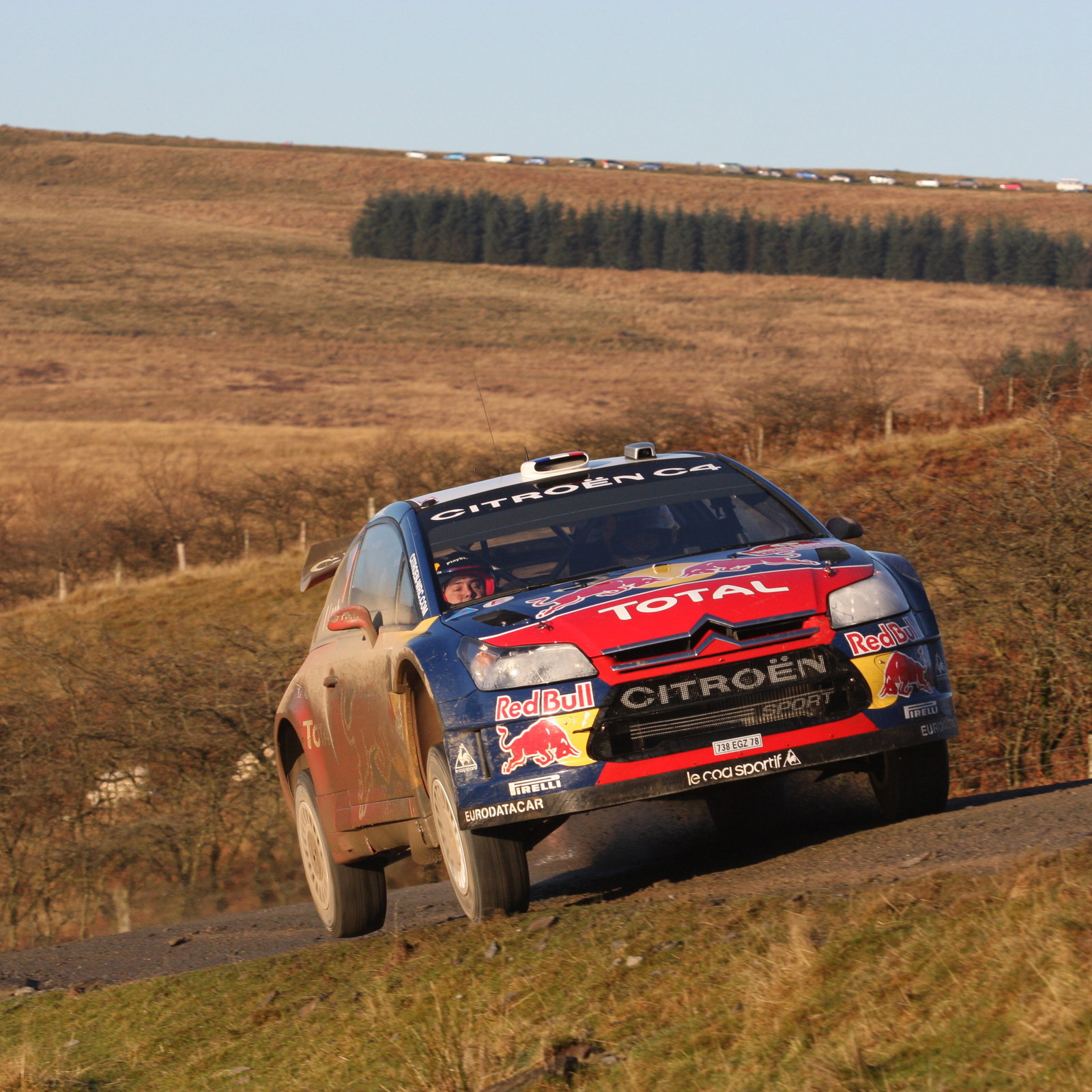 Sebastian Loeb (F) - Daniel Elena (MC) Citroen C4 WRC, Citroen Total World Rally Team