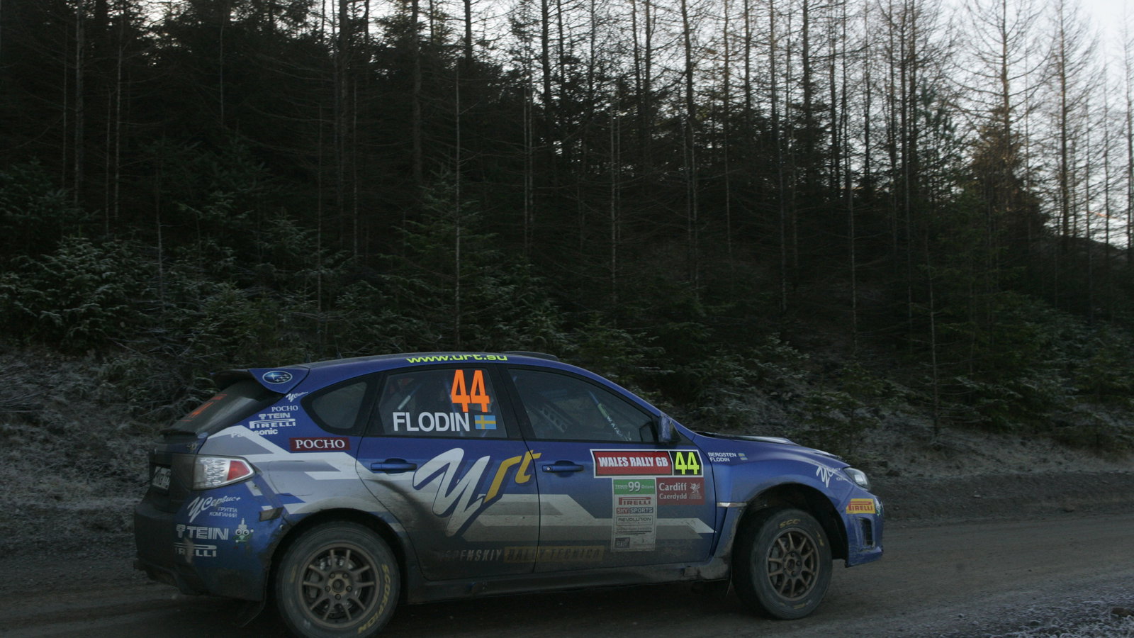 Patrik Flodin (S) Maria Andersson (S) Subaru Impreza, Rally Team Olsberg