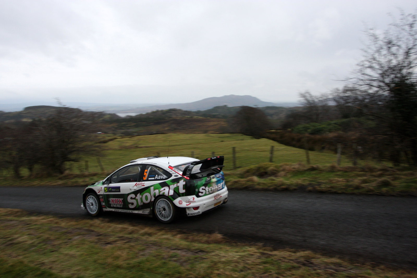 Urmo Aava (EST) Kuldar Sikk (EST), Ford Focus RS WRC 08, Stobart VK M-Sport Ford Rally Team