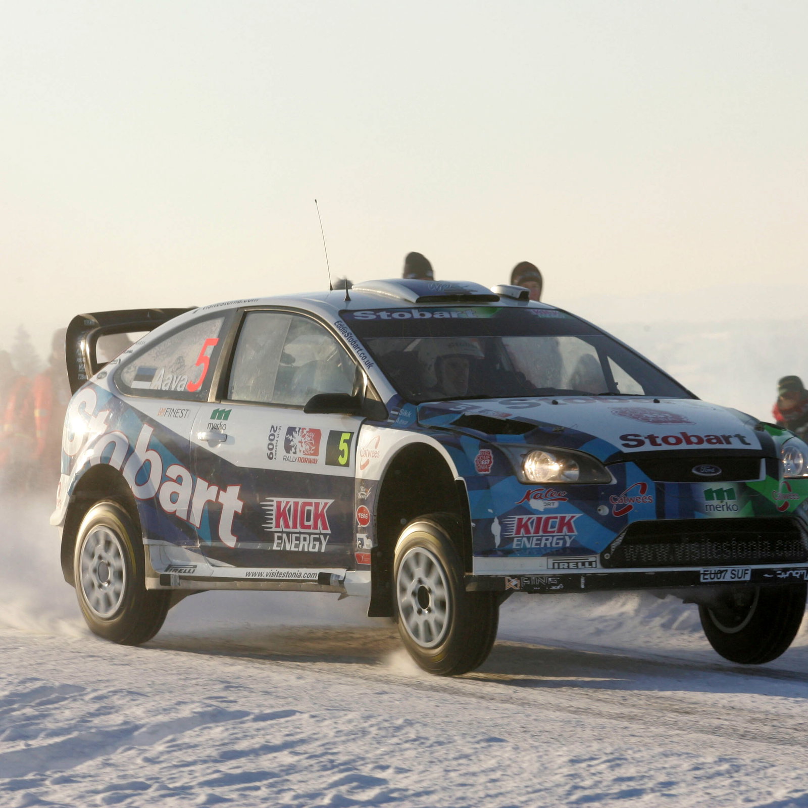 Urmo Aava (EST) Kuldar Sikk (EST), Ford Focus RS WRC 08, Stobart VK M-Sport Ford Rally Team