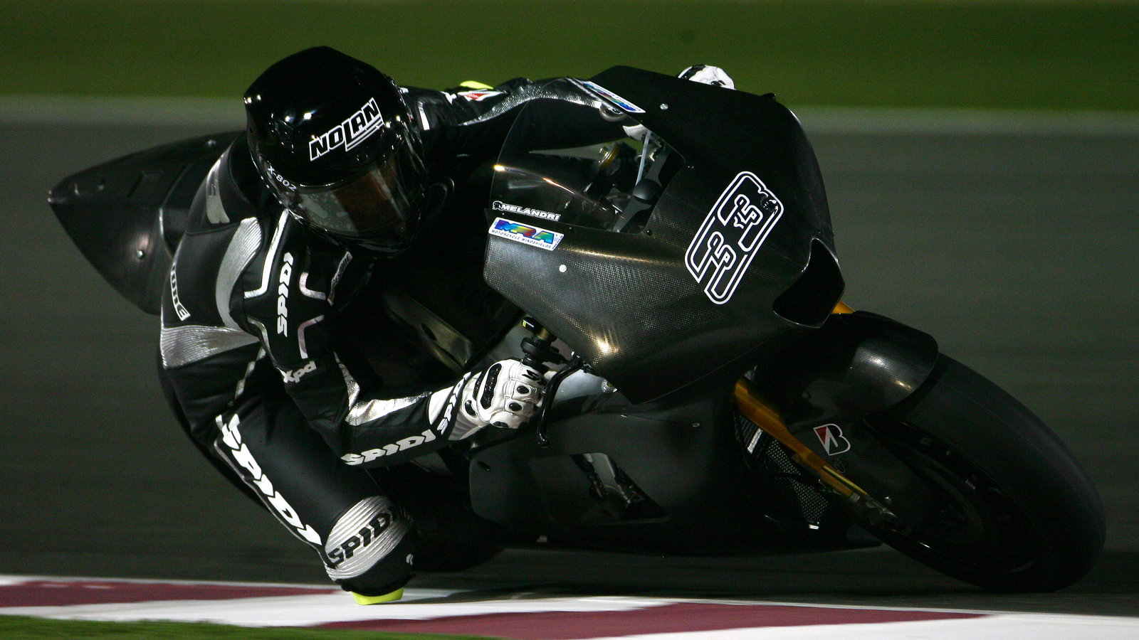 Melandri, Qatar MotoGP Test 2009