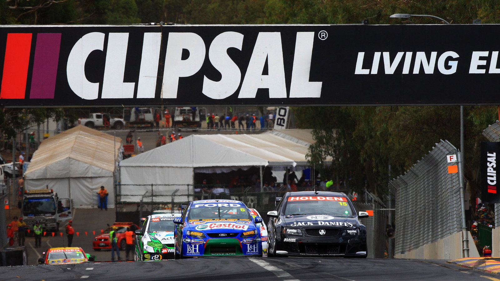 Rick Kelly, (aust), Jack Daniels Kelly Racing Commodore Clipsal 500 Rd 1 V8 Supercars Adelaide SA