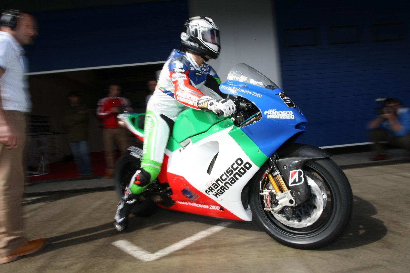 Gibernau, Jerez MotoGP Test 2009