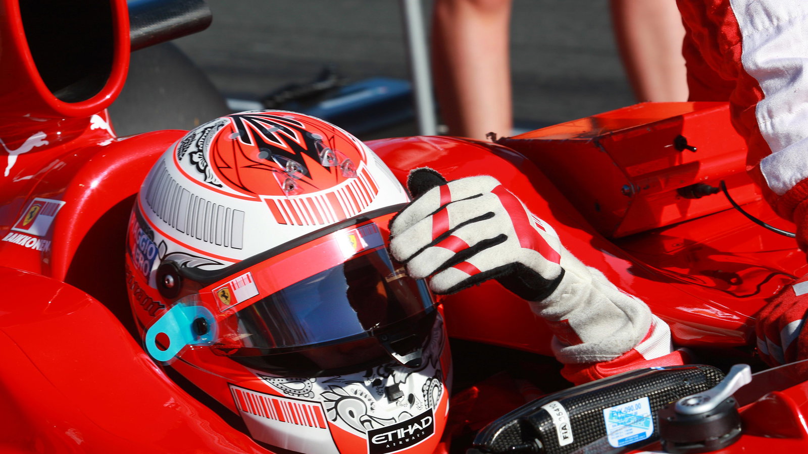 Kimi Raikkonen (Fin) Ferrari F60 ING Australian Formula 1 Grand PrixRd 1 World F1 Championsh