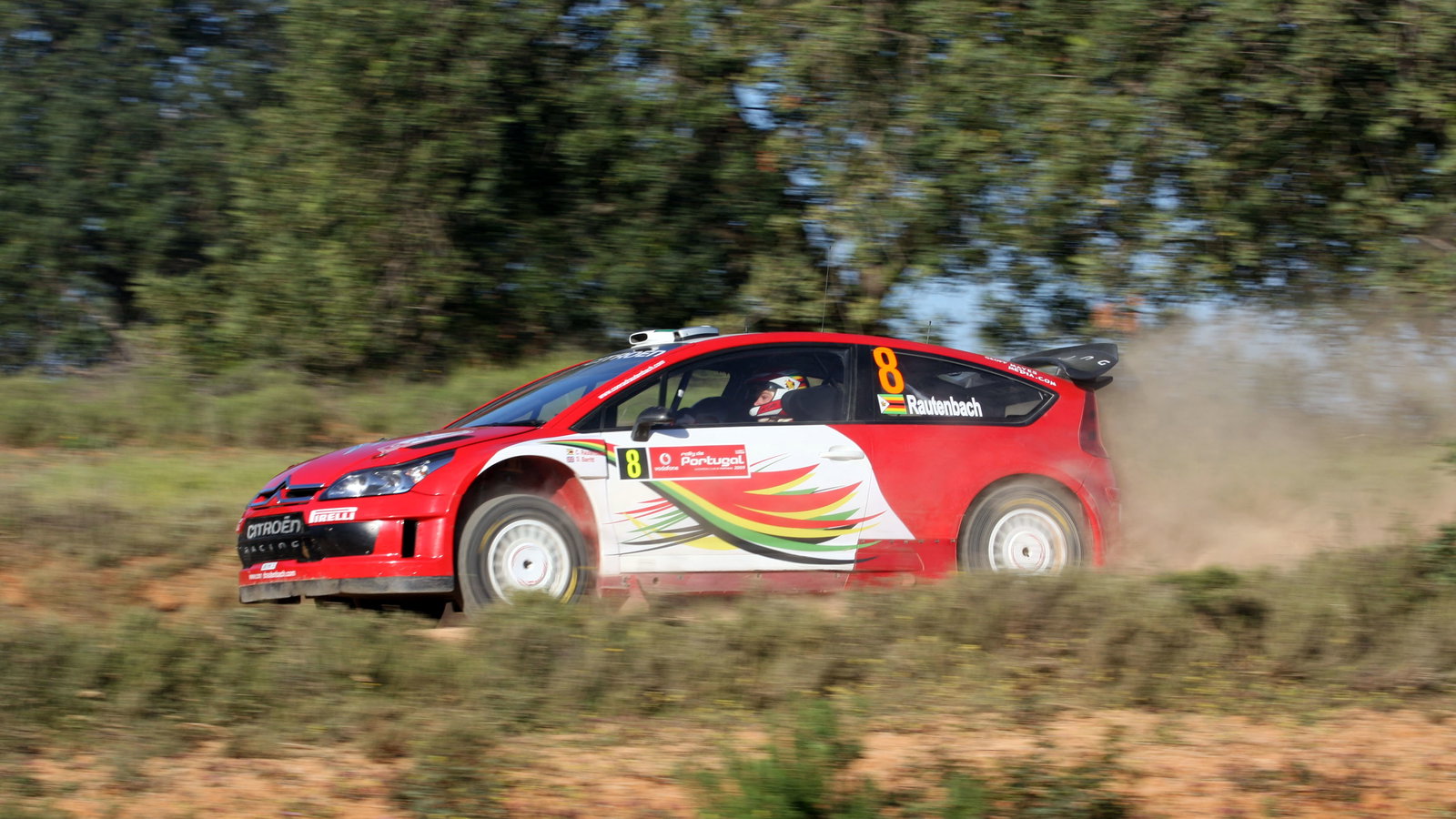 Conrad Rautenbach (ZW) Daniel Barritt (GB), Citroën C4 WRC, Citroen Junior Team