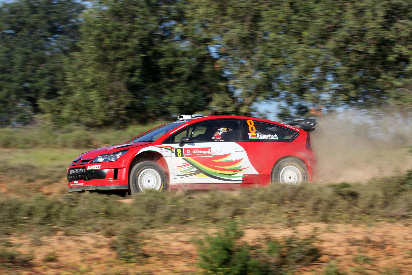 Conrad Rautenbach (ZW) Daniel Barritt (GB), Citroën C4 WRC, Citroen Junior Team