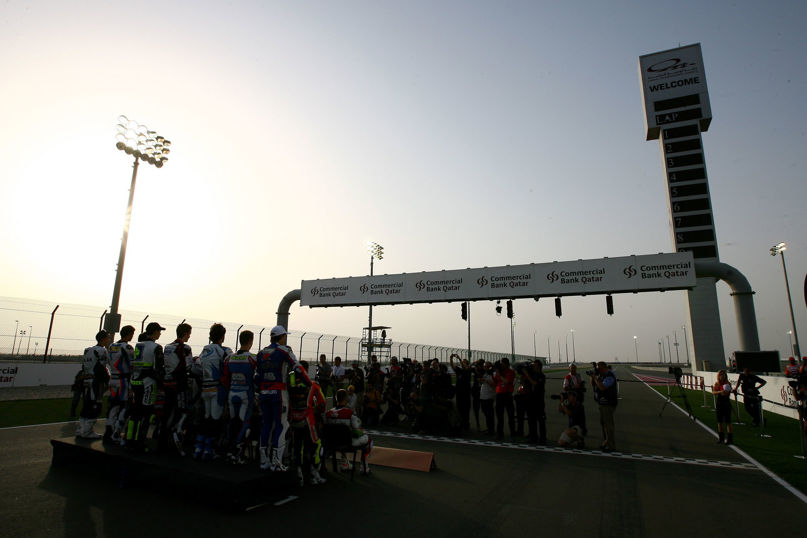250 rider line-up, Qatar 250GP, 2009