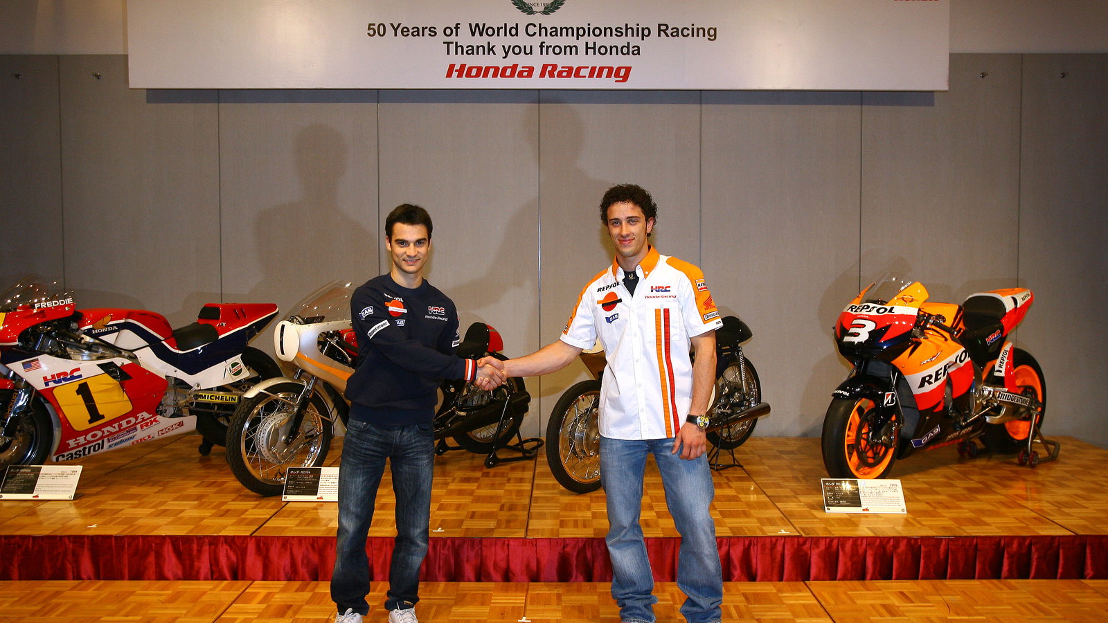 Pedrosa and Dovizioso, Japanese MotoGP 2009