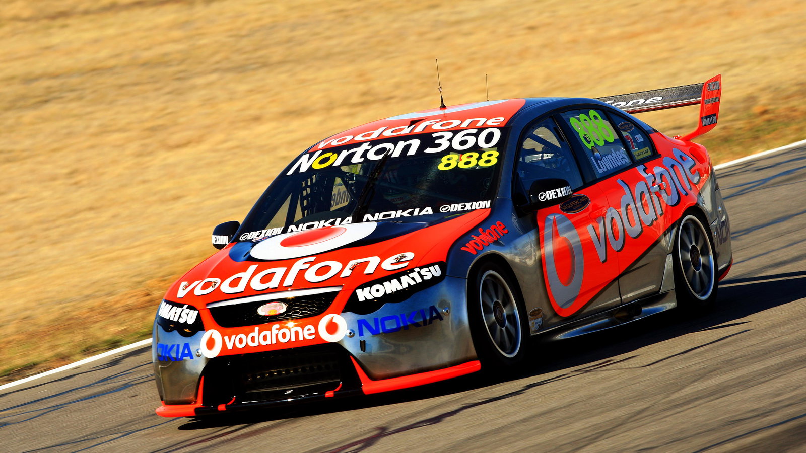 Craig Lowndes, (Aus), Team Vodafone 888 FordRaces 5 & 6 V8 SupercarsWinton Motor RacewayWint