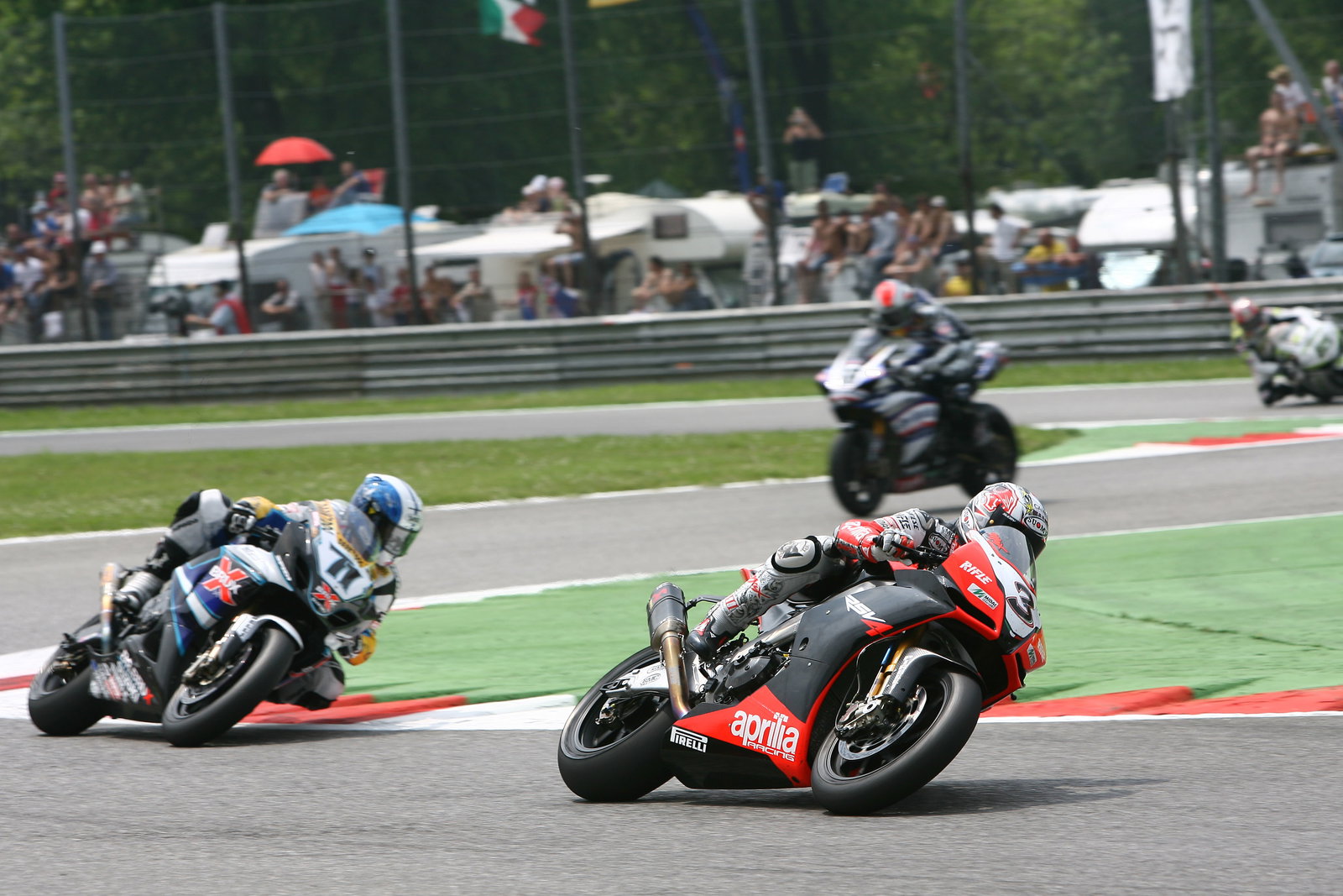 Biaggi, Monza WSBK Race 1 2009