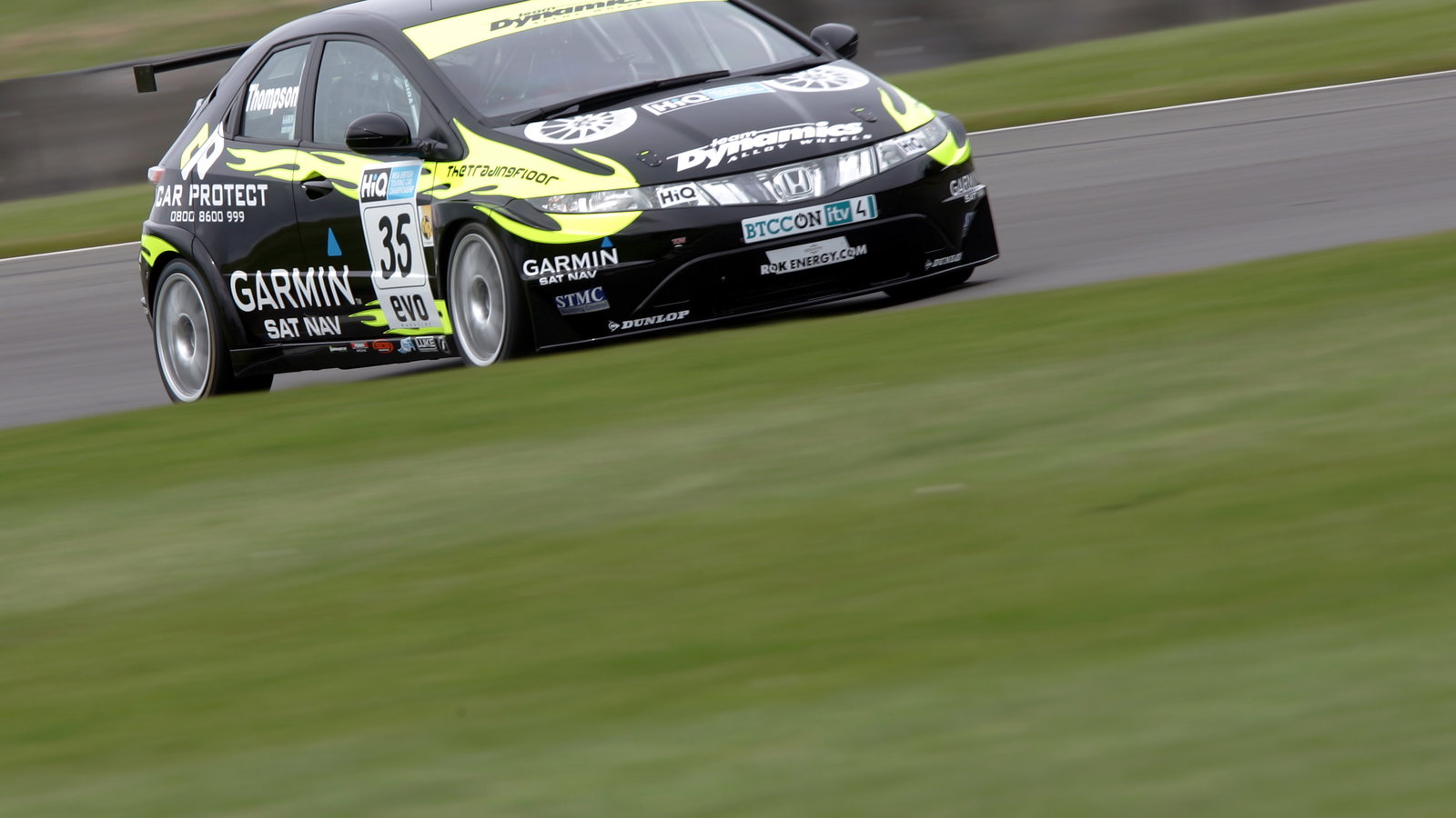 James Thompson (GBR) - Team Dynamics Honda Civic