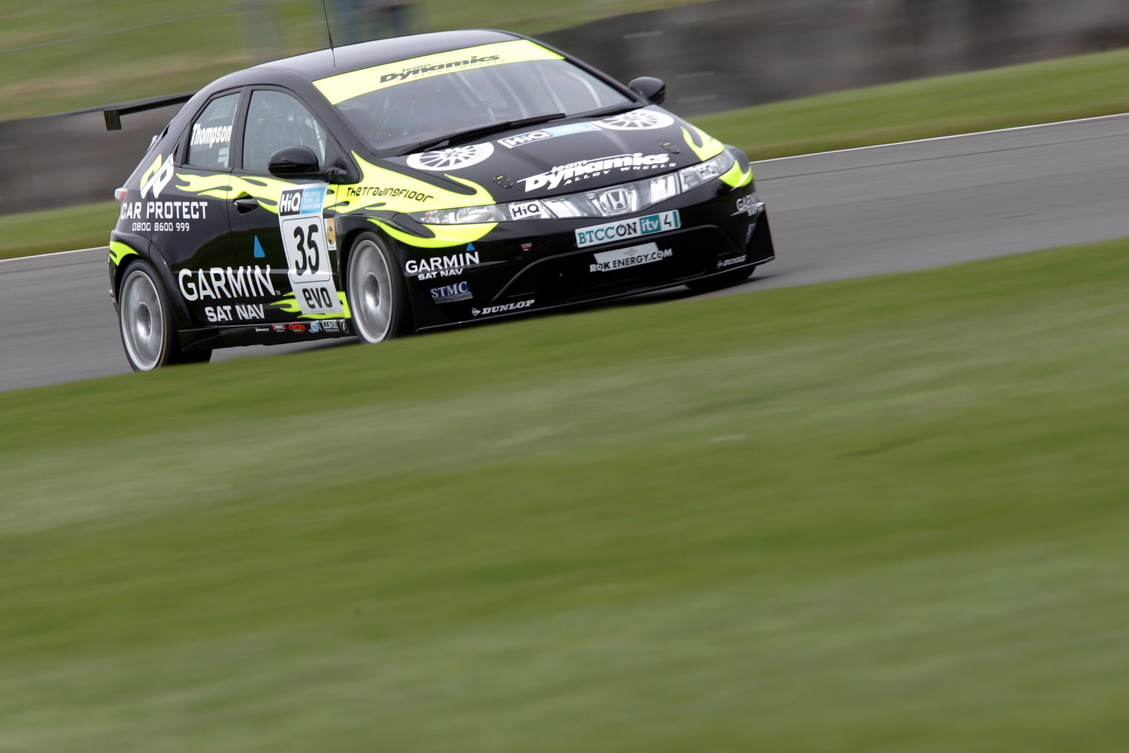 James Thompson (GBR) - Team Dynamics Honda Civic