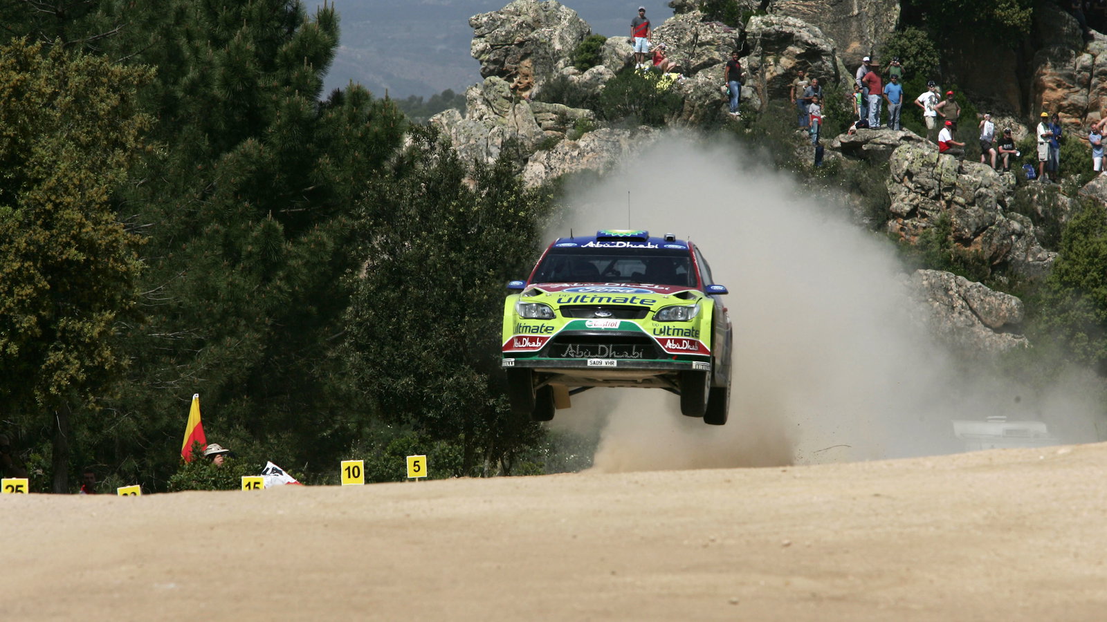 Mikko Hirvonen (fin) Jarmo Lehetinen (fin) Ford Focus RS Wrc BP Ford Abudhabi WRT
