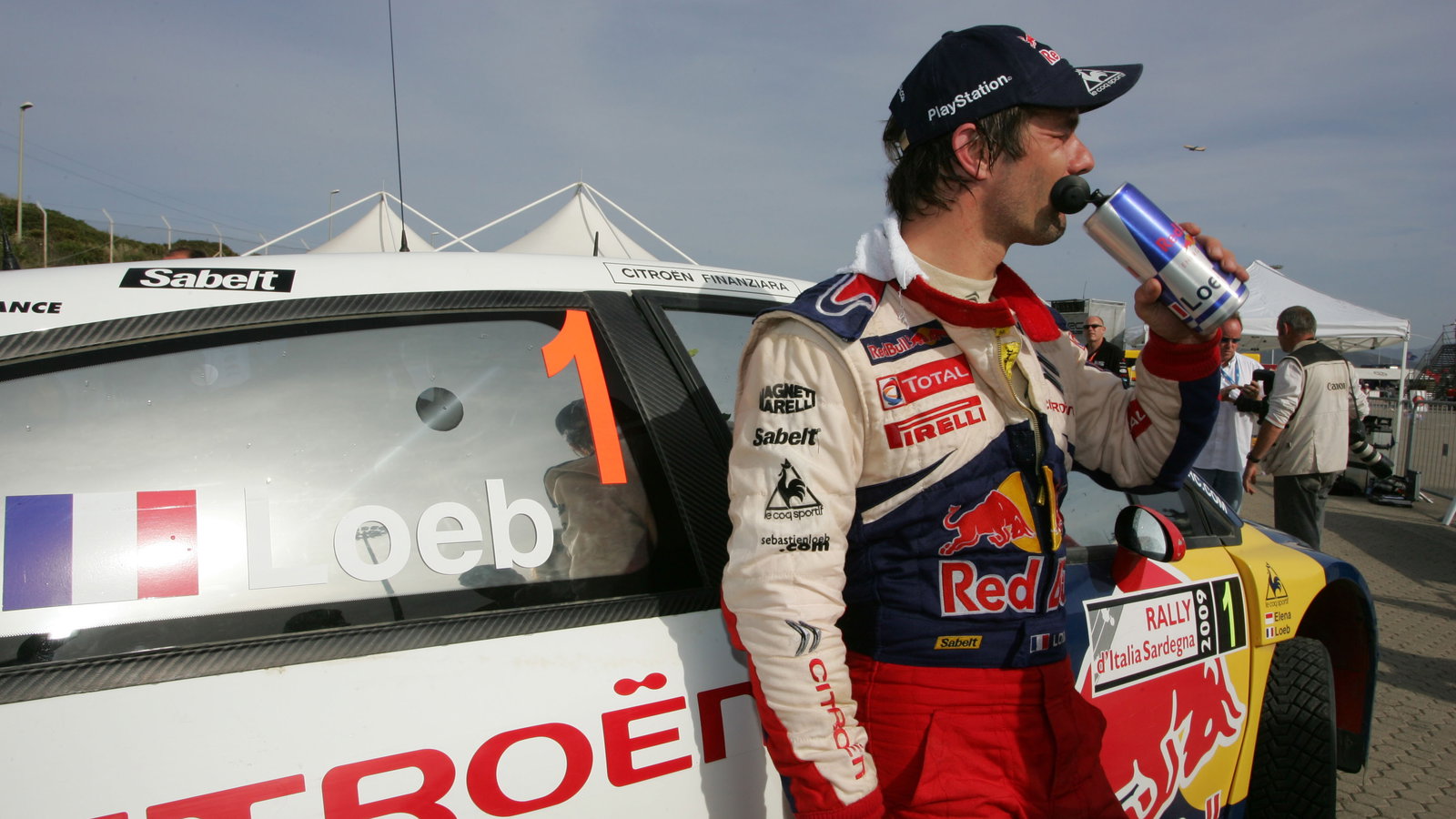 Sebastien Loeb (fra) Daniel Citroen C4 Wrc - Citroen Total WRT