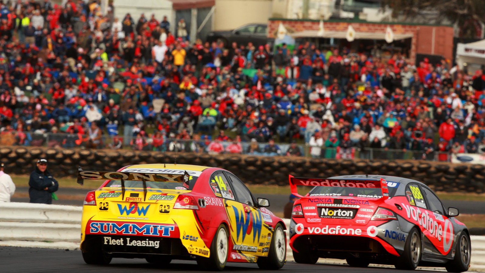 Craig Lowndes, (Aus), Team Vodafone 888 Ford
Races 7 & 8 V8 Supercars
Falken Tasmanian challenge