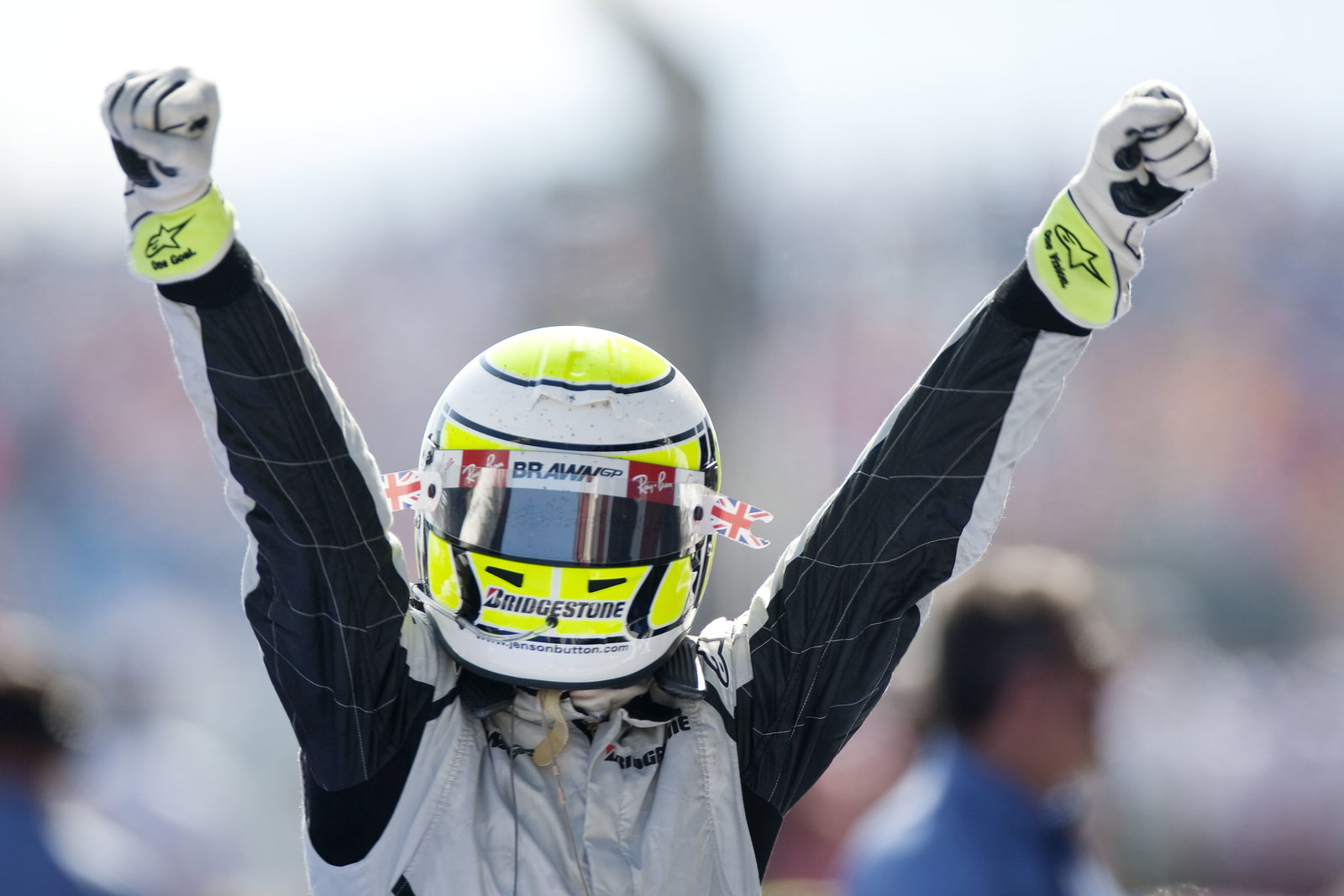Jenson Button (GBR) Brawn BGP001 Wins, Turkish F1, Istanbul Park, 5th-7th June, 2009