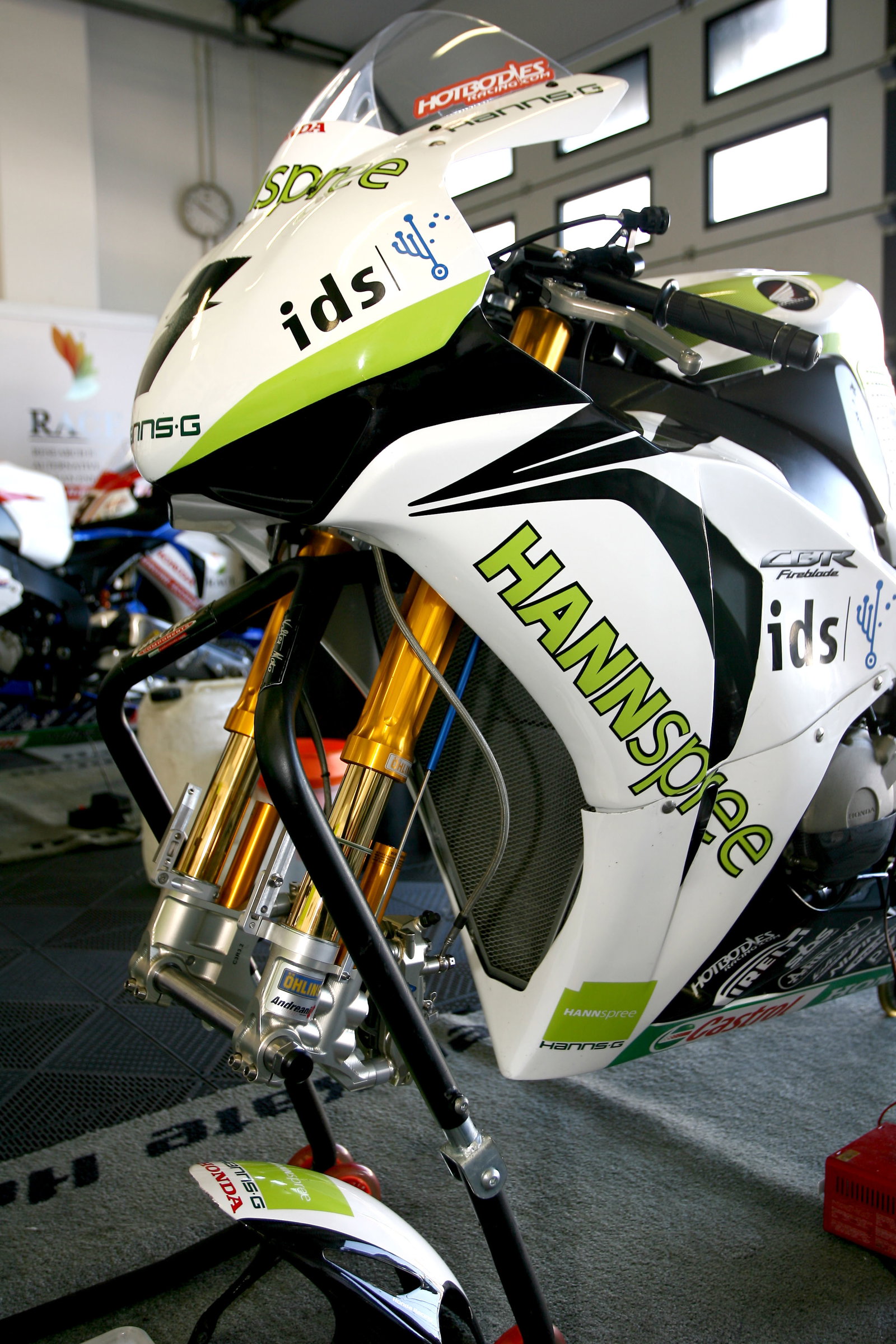 Ten Kate Honda using Ohlins Suspension, San Marino WSBK 2009