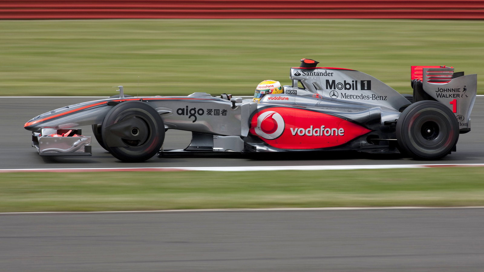Lewis Hamilton (GBR) McLaren MP4-24, British F1, Silverstone, 19th-21st, June, 2009
