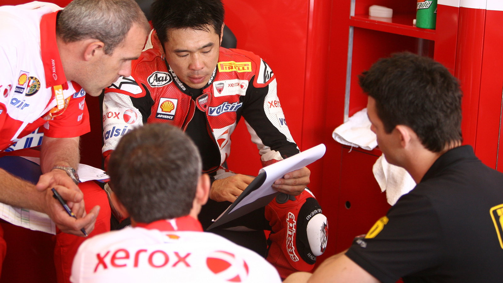 Haga, British WSBK 2009